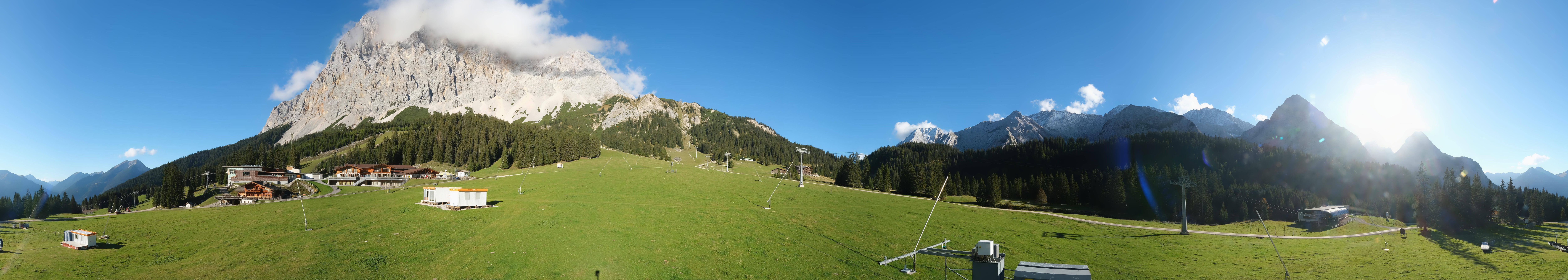 Archiv Foto Webcam Rundblick Ehrwalder Alm