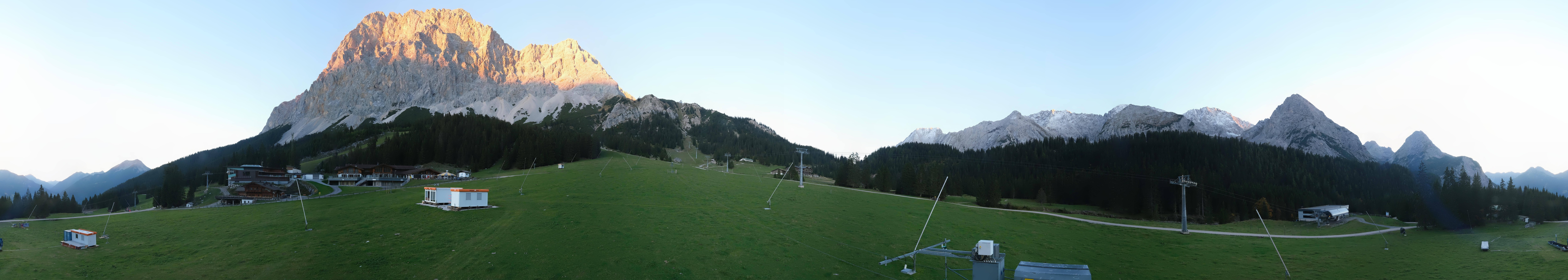Archiv Foto Webcam Rundblick Ehrwalder Alm