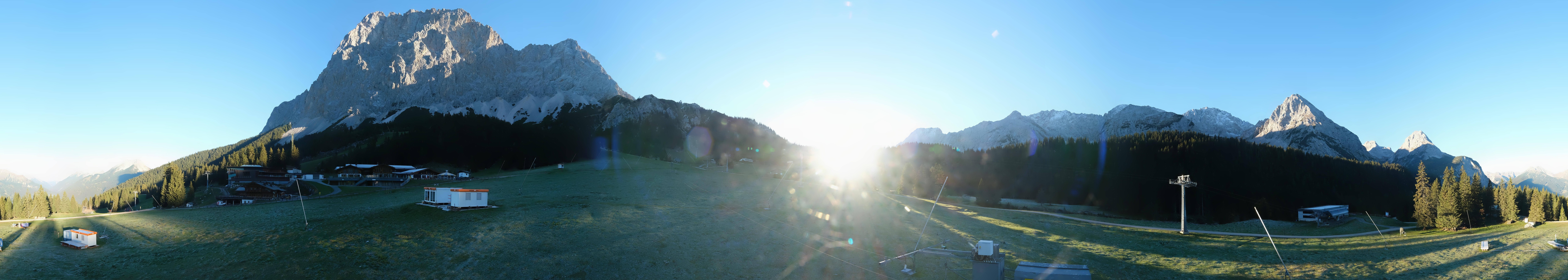 Archiv Foto Webcam Rundblick Ehrwalder Alm