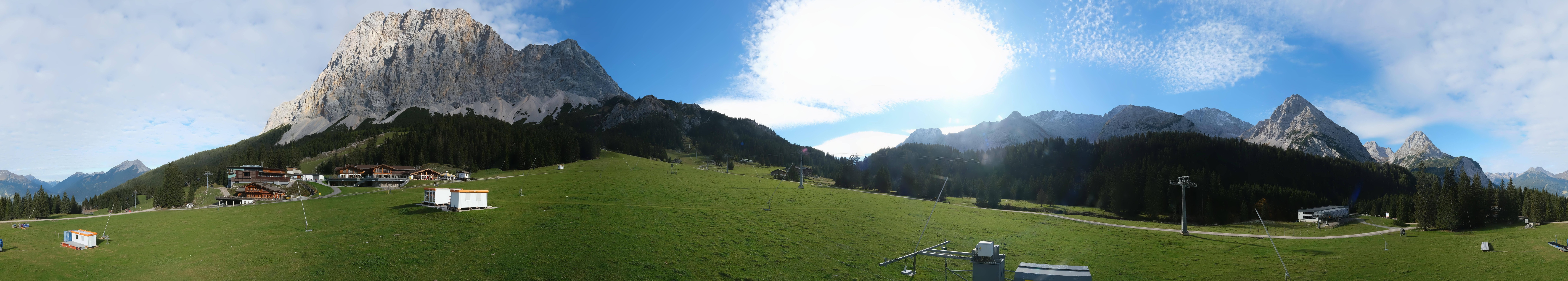 Archiv Foto Webcam Rundblick Ehrwalder Alm