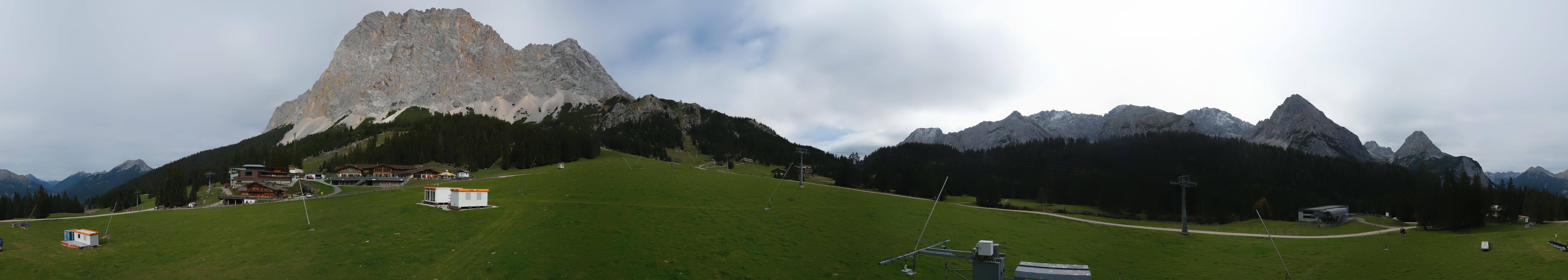 Archiv Foto Webcam Rundblick Ehrwalder Alm
