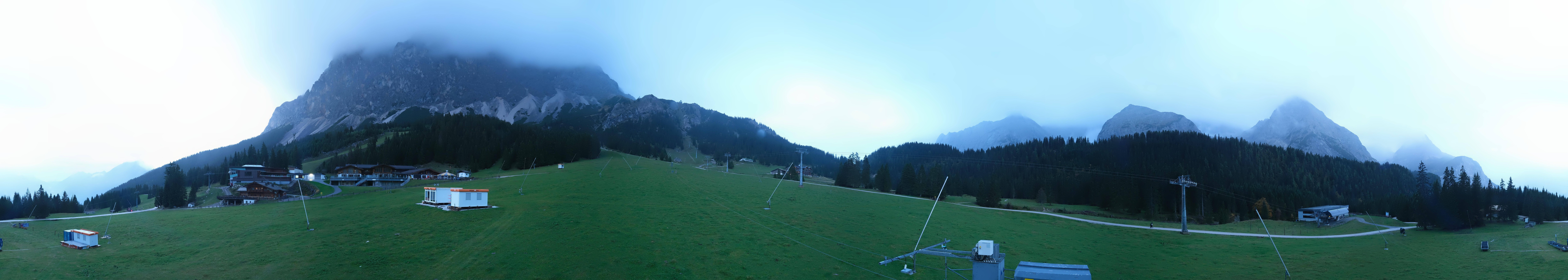 Archiv Foto Webcam Rundblick Ehrwalder Alm