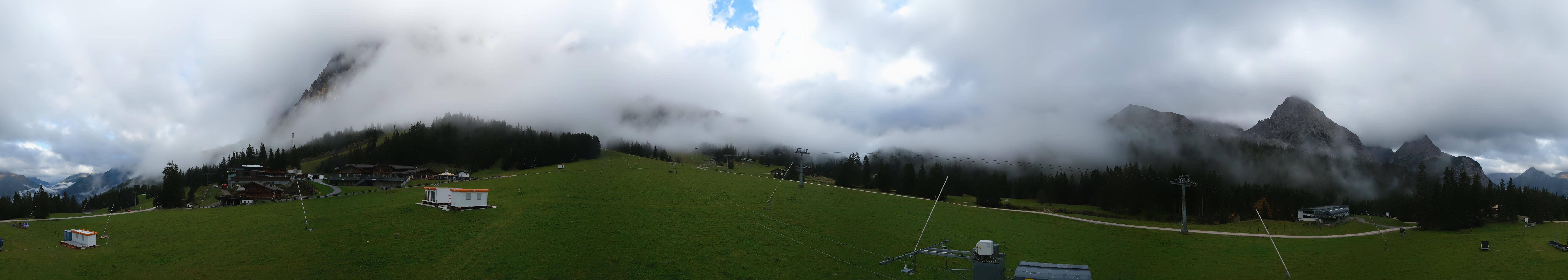 Archiv Foto Webcam Rundblick Ehrwalder Alm