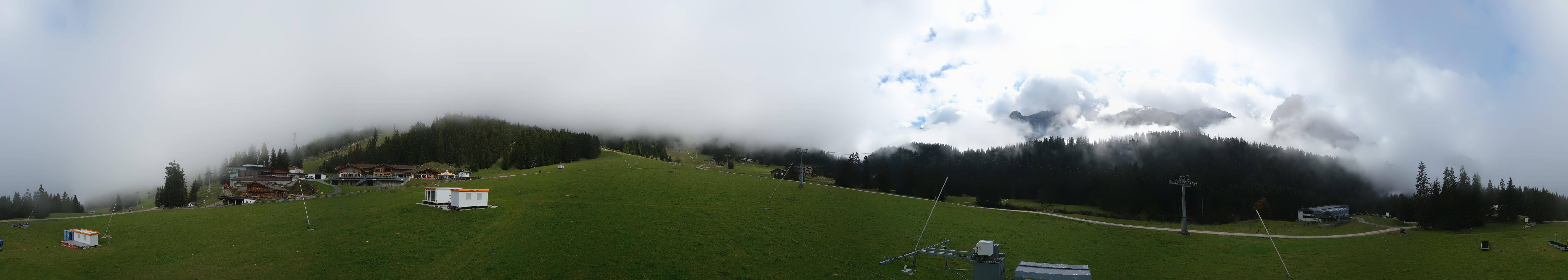 Archived image Webcam Panoramic view Ehrwalder Alm