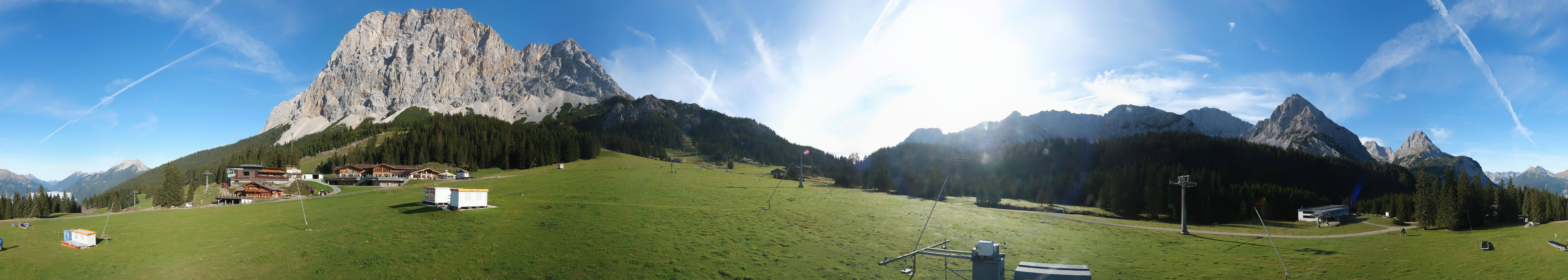 Archived image Webcam Panoramic view Ehrwalder Alm