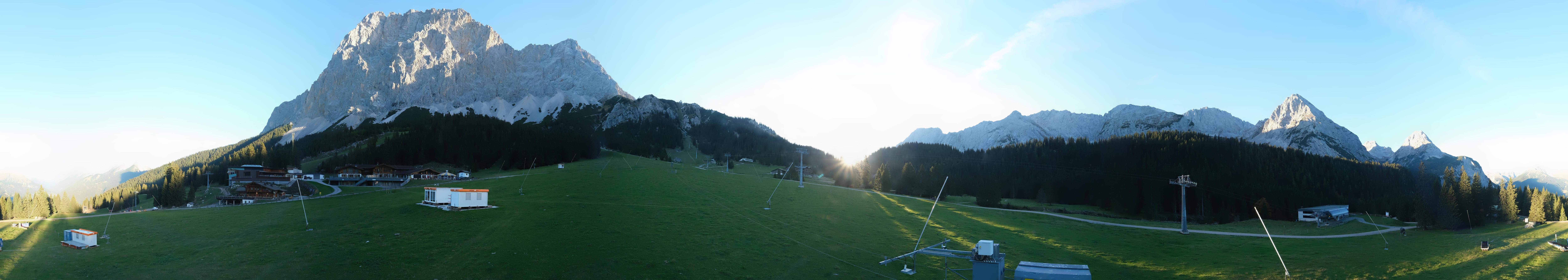 Archiv Foto Webcam Rundblick Ehrwalder Alm