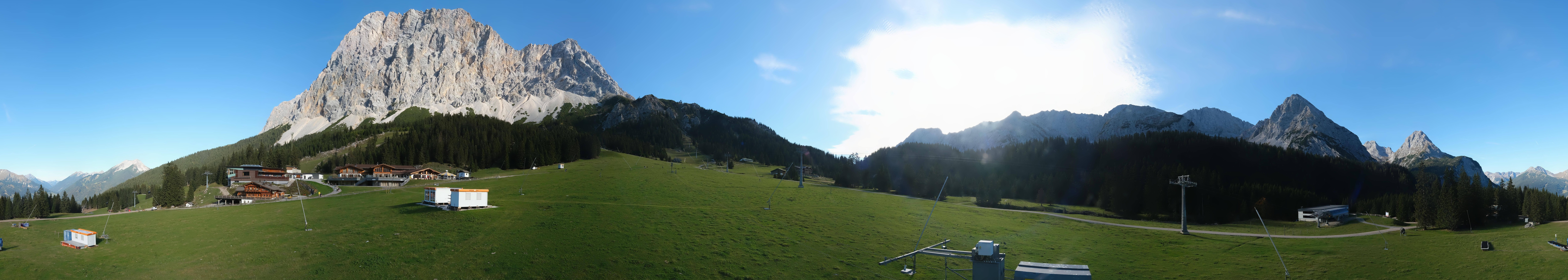 Archiv Foto Webcam Rundblick Ehrwalder Alm
