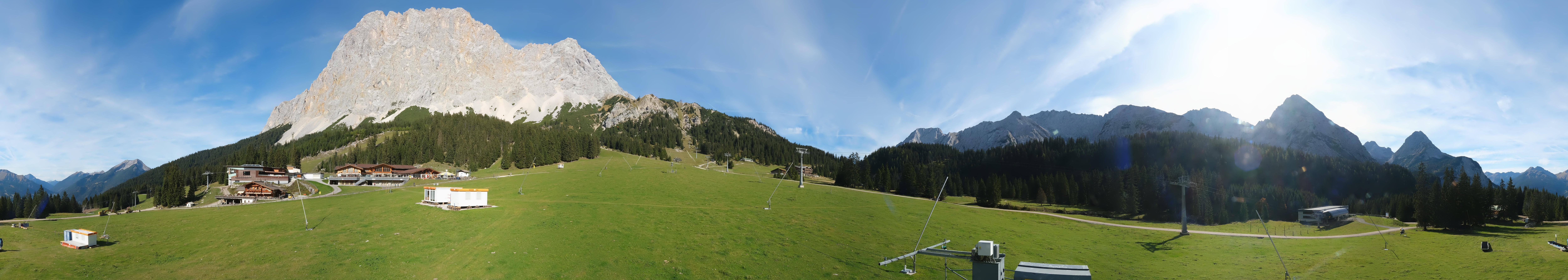 Archiv Foto Webcam Rundblick Ehrwalder Alm