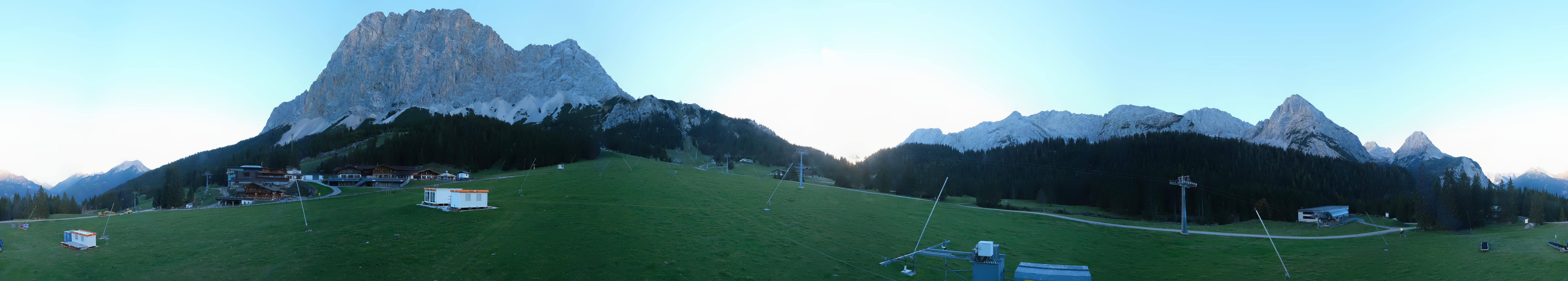 Archiv Foto Webcam Rundblick Ehrwalder Alm