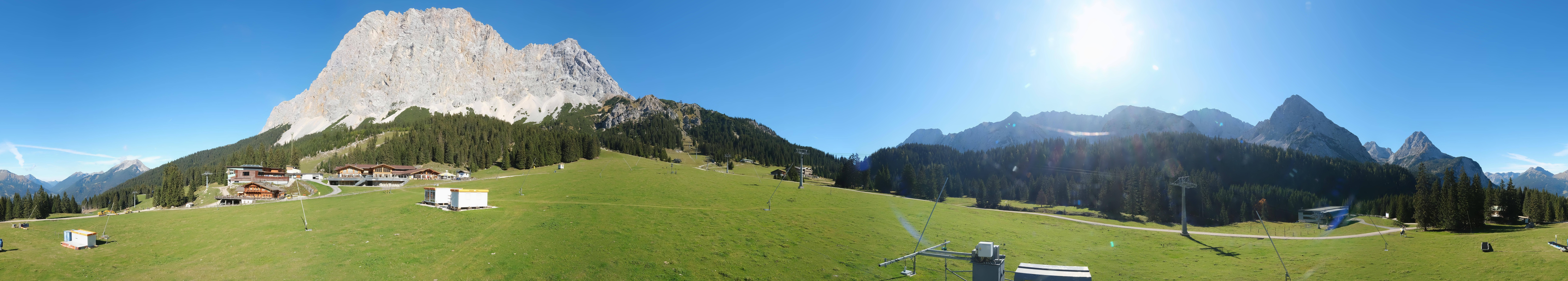 Archiv Foto Webcam Rundblick Ehrwalder Alm