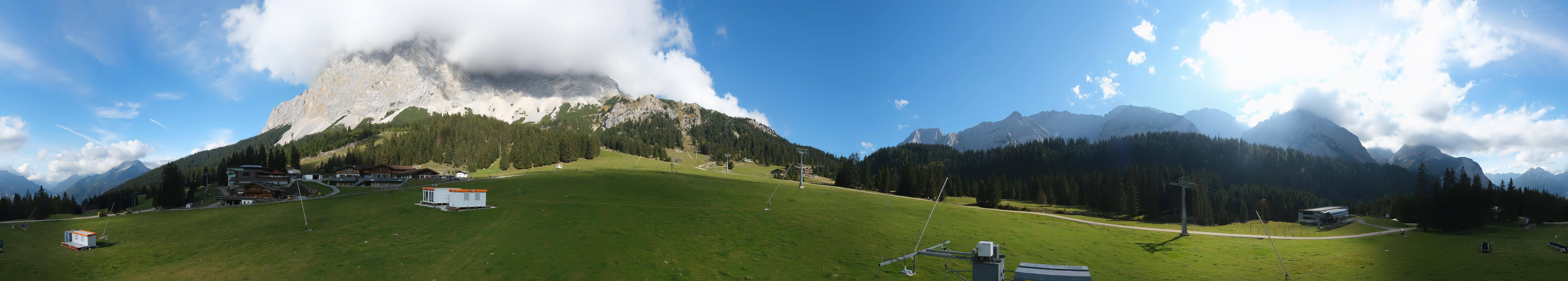 Archiv Foto Webcam Rundblick Ehrwalder Alm