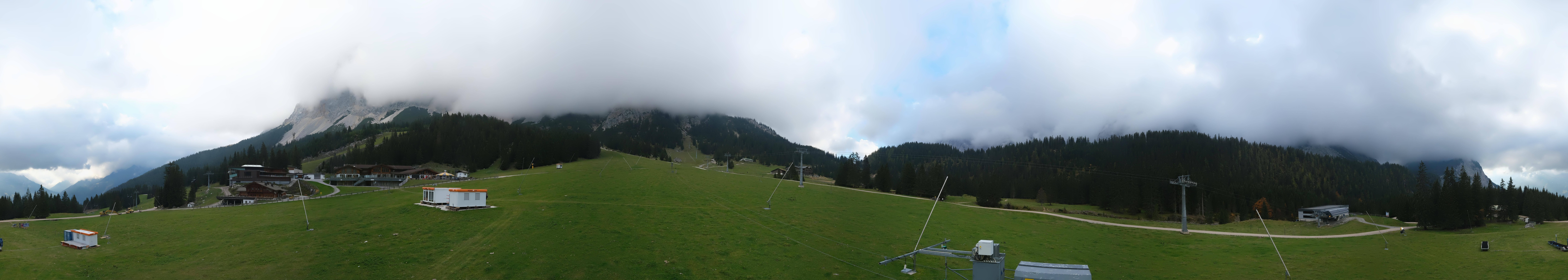 Archiv Foto Webcam Rundblick Ehrwalder Alm
