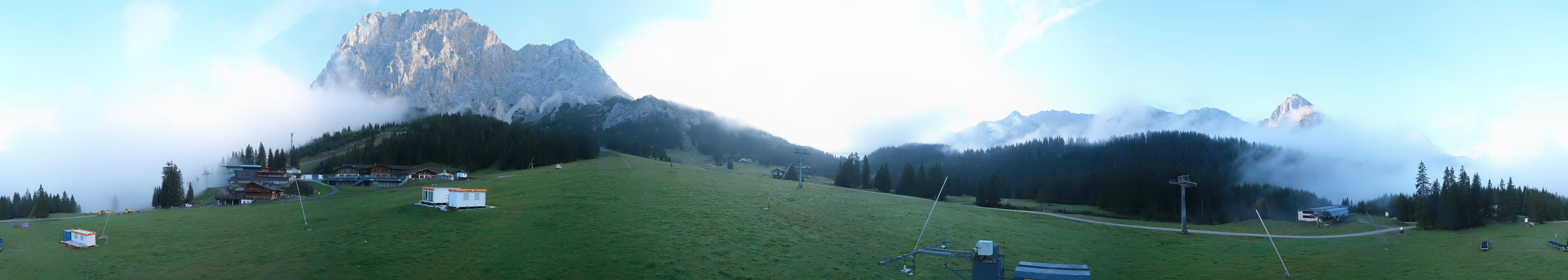 Archiv Foto Webcam Rundblick Ehrwalder Alm
