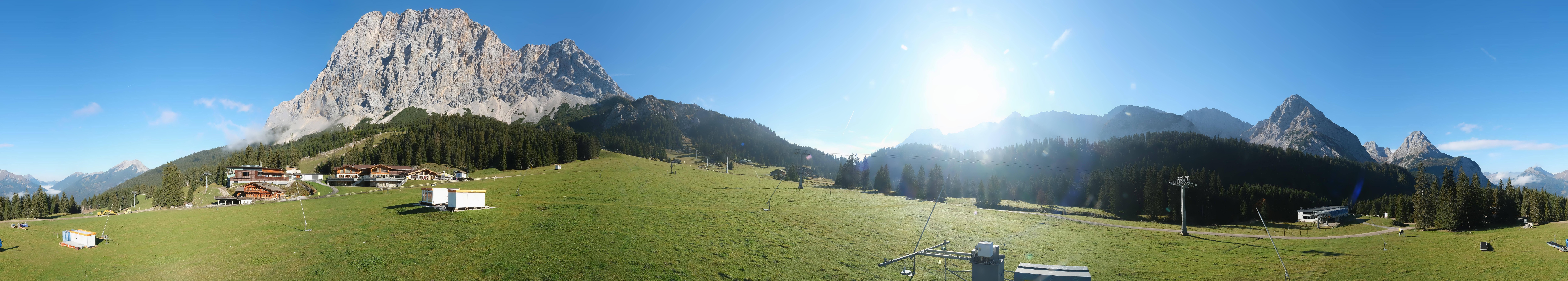 Archiv Foto Webcam Rundblick Ehrwalder Alm
