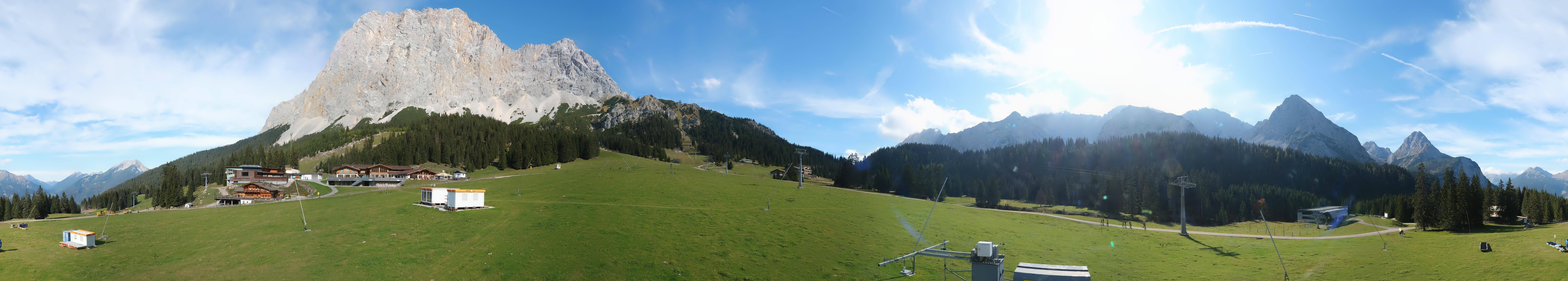 Archiv Foto Webcam Rundblick Ehrwalder Alm