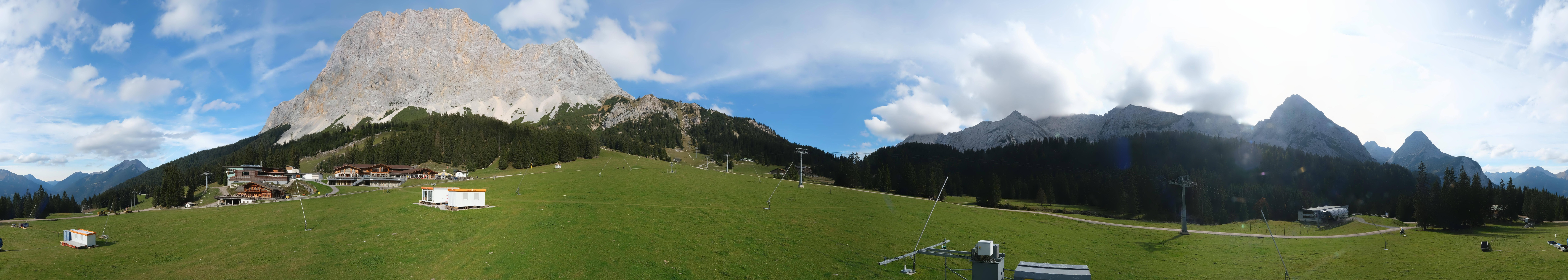 Archiv Foto Webcam Rundblick Ehrwalder Alm