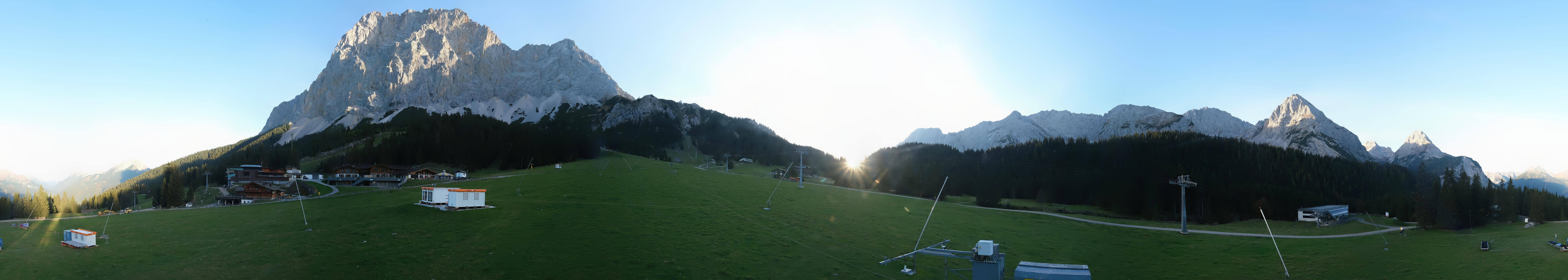 Archiv Foto Webcam Rundblick Ehrwalder Alm