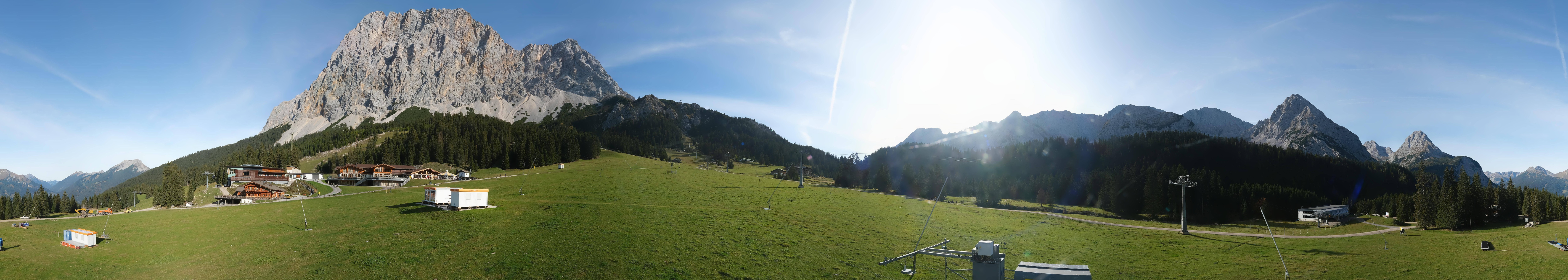 Archiv Foto Webcam Rundblick Ehrwalder Alm