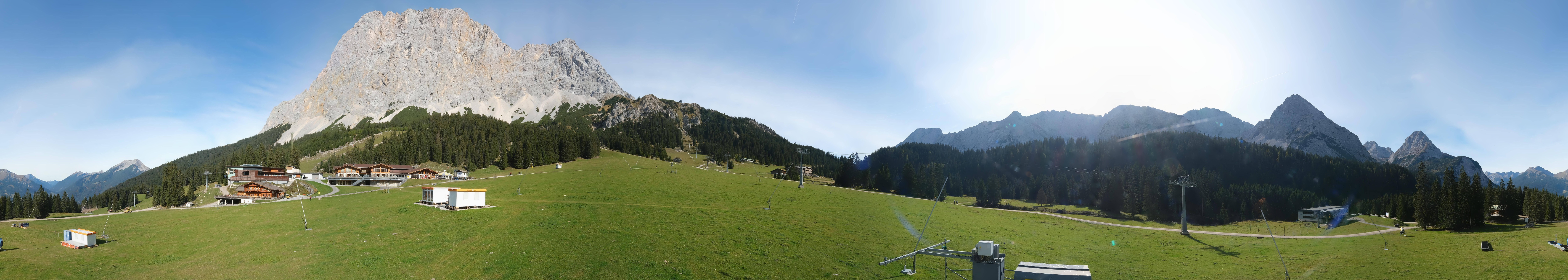 Archiv Foto Webcam Rundblick Ehrwalder Alm