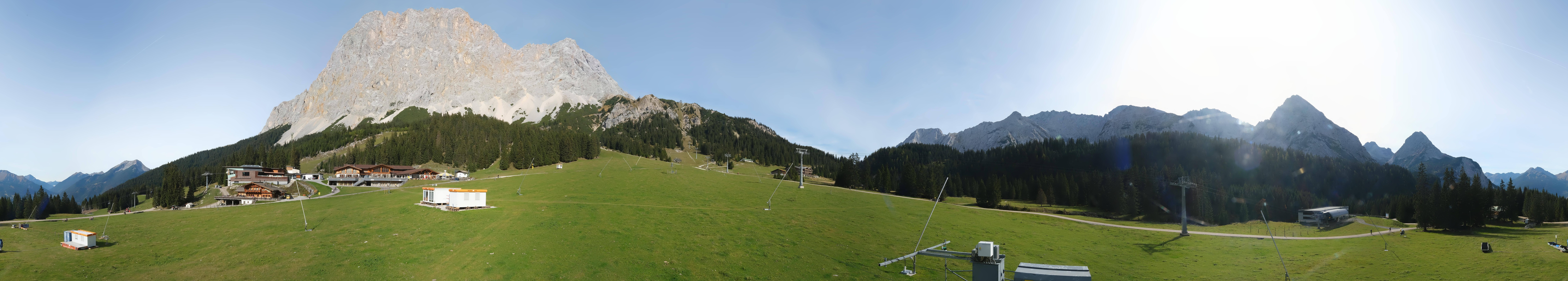 Archiv Foto Webcam Rundblick Ehrwalder Alm