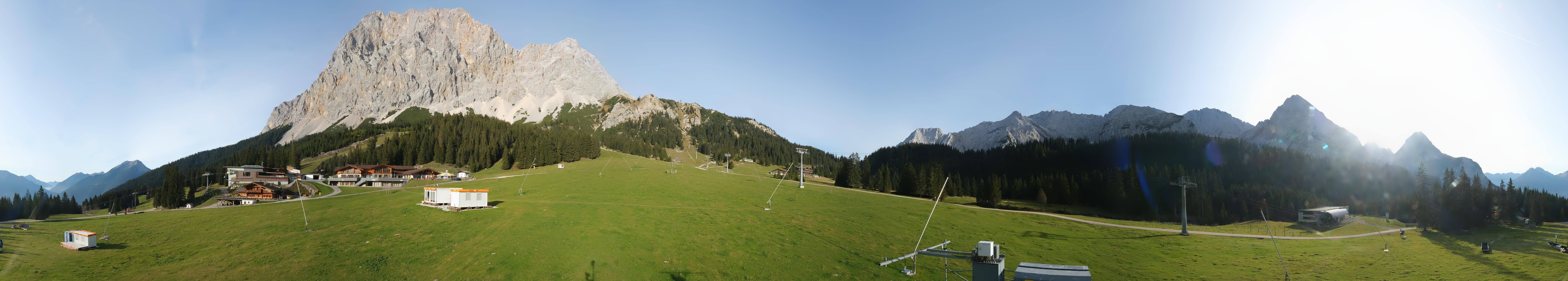 Archiv Foto Webcam Rundblick Ehrwalder Alm