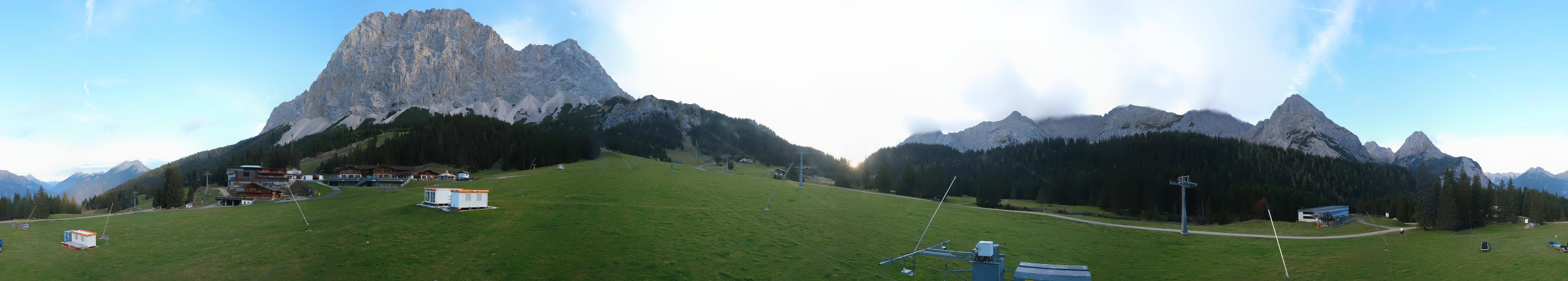 Archiv Foto Webcam Rundblick Ehrwalder Alm
