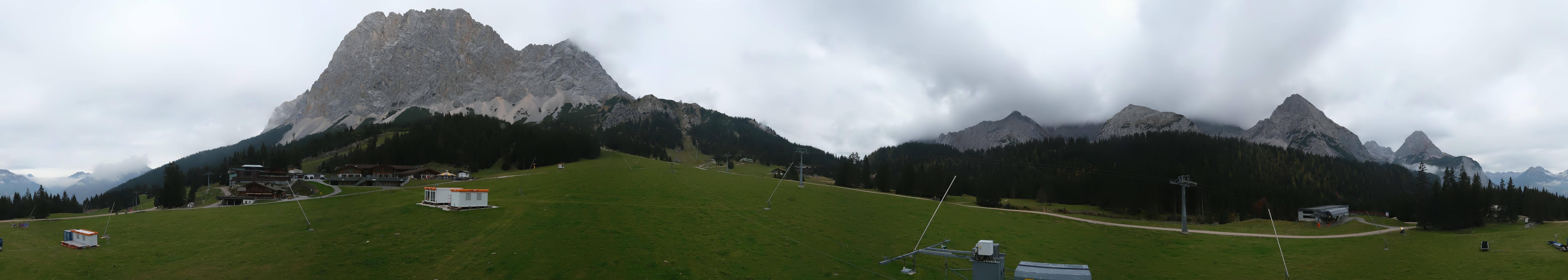 Archiv Foto Webcam Rundblick Ehrwalder Alm