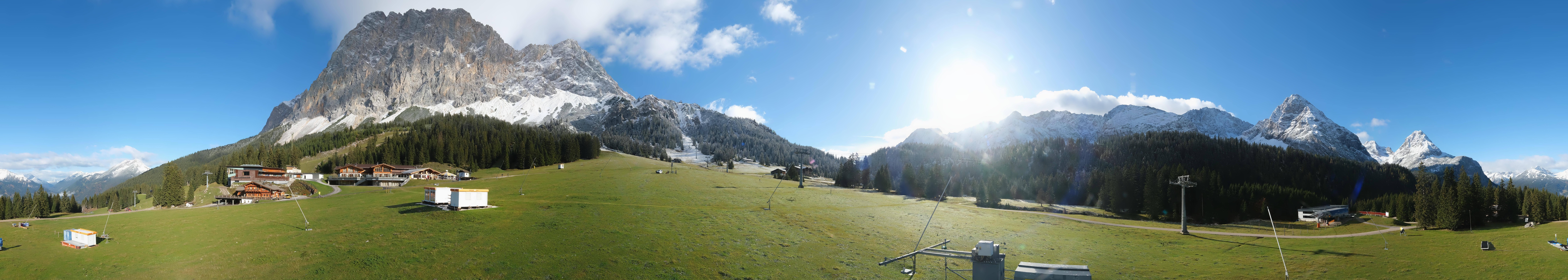 Archiv Foto Webcam Rundblick Ehrwalder Alm