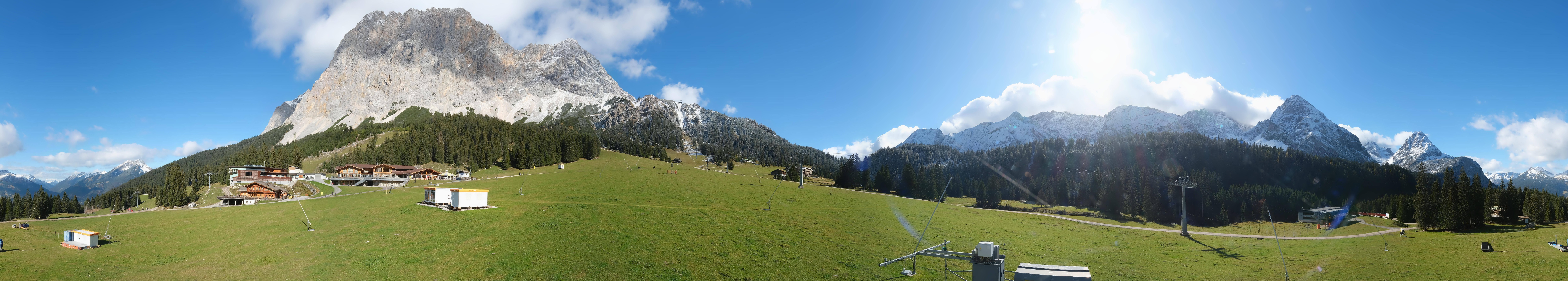 Archiv Foto Webcam Rundblick Ehrwalder Alm