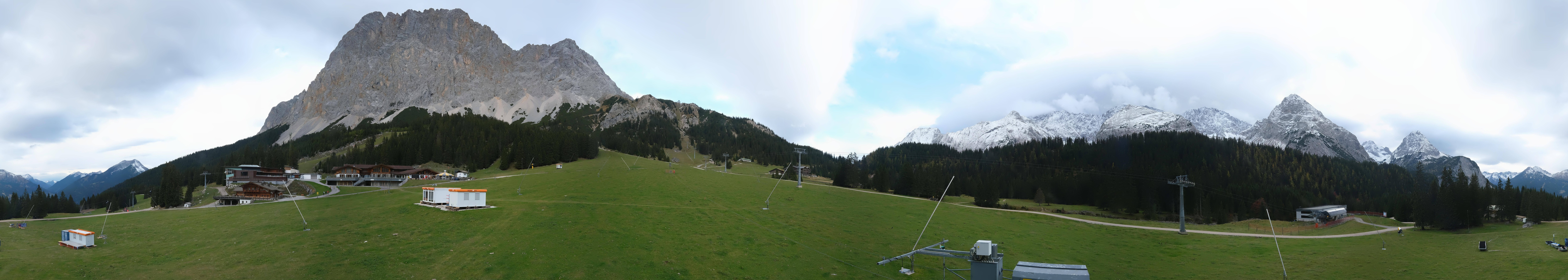 Archiv Foto Webcam Rundblick Ehrwalder Alm