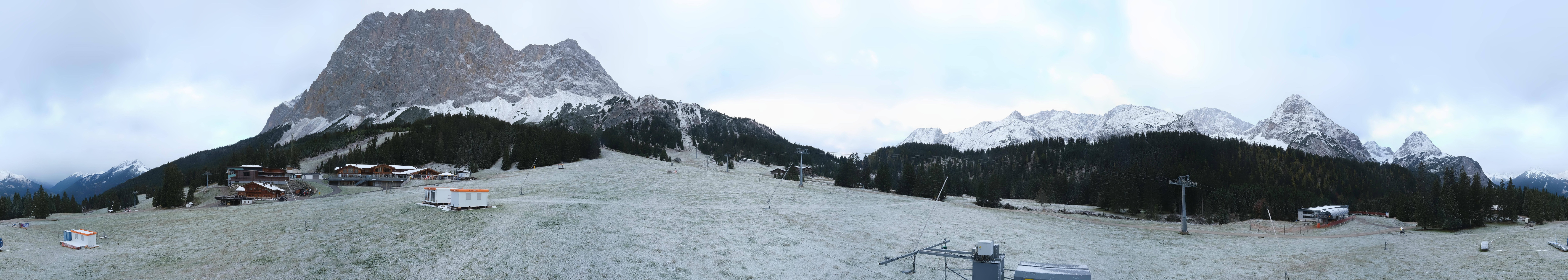Archived image Webcam Panoramic view Ehrwalder Alm