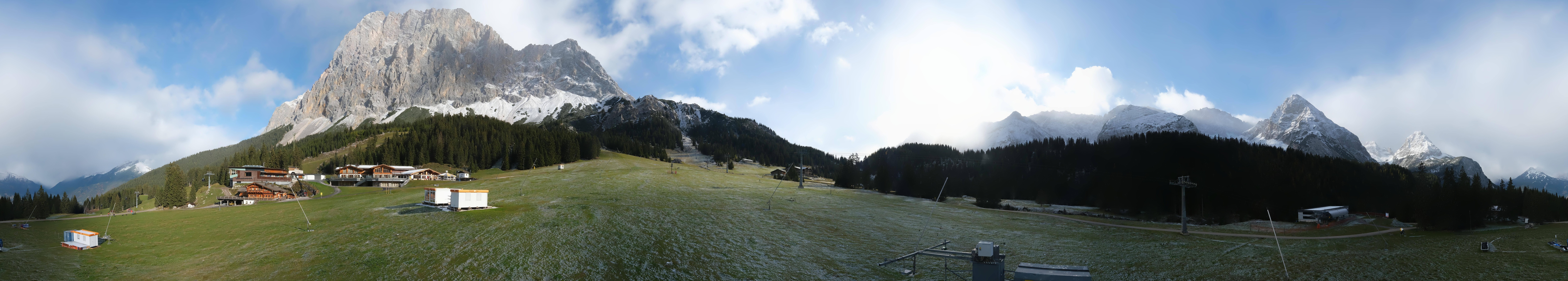 Archived image Webcam Panoramic view Ehrwalder Alm