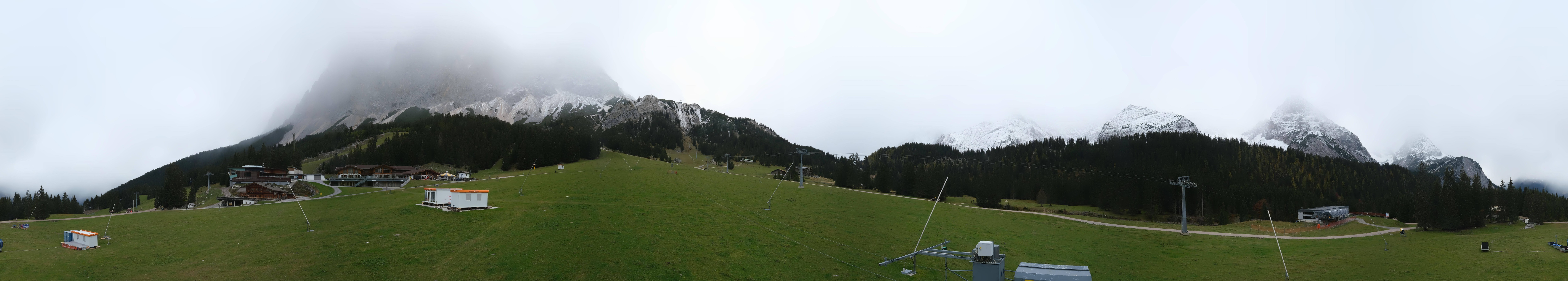 Archived image Webcam Panoramic view Ehrwalder Alm