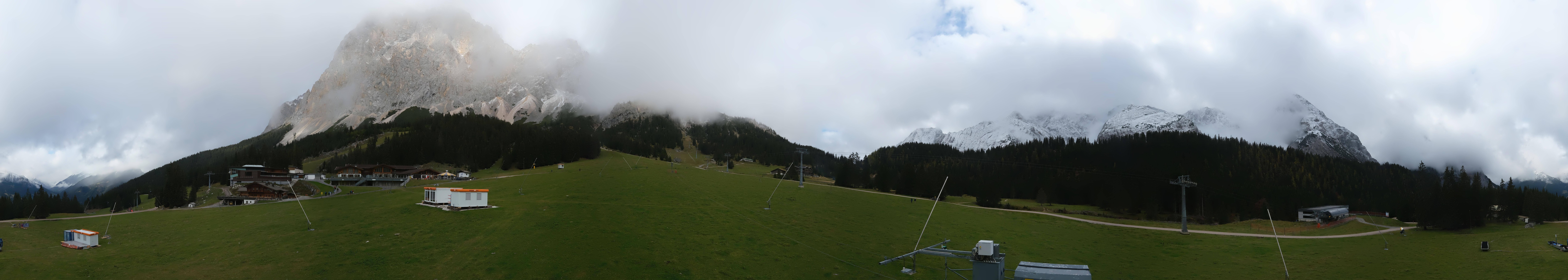 Archived image Webcam Panoramic view Ehrwalder Alm