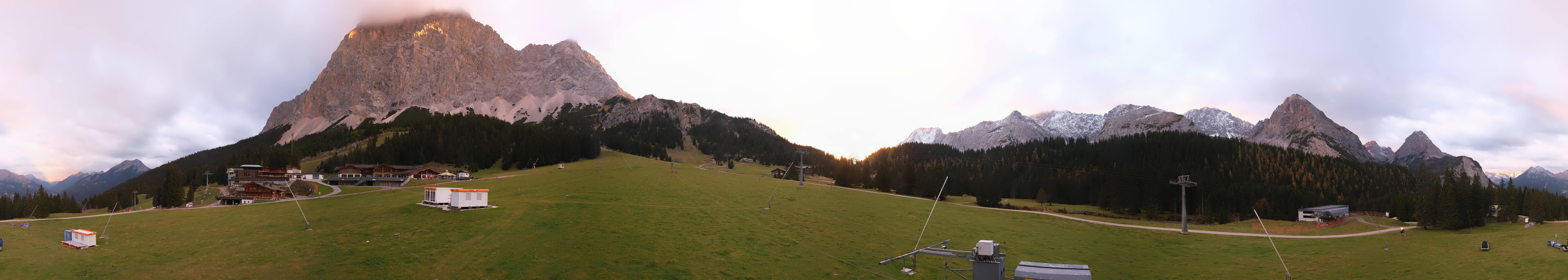Archiv Foto Webcam Rundblick Ehrwalder Alm