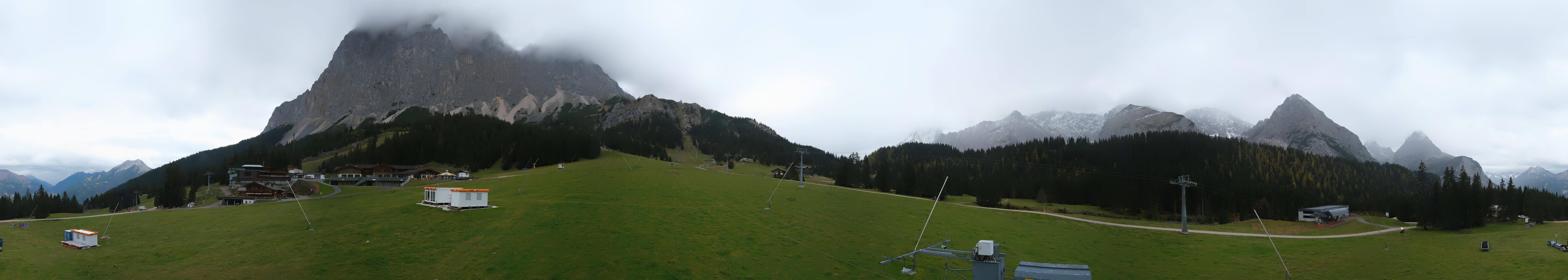 Archiv Foto Webcam Rundblick Ehrwalder Alm