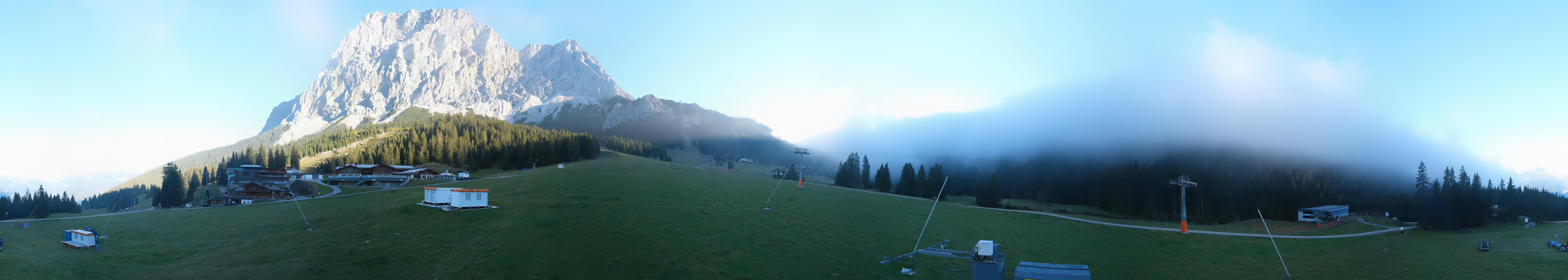 Archiv Foto Webcam Rundblick Ehrwalder Alm