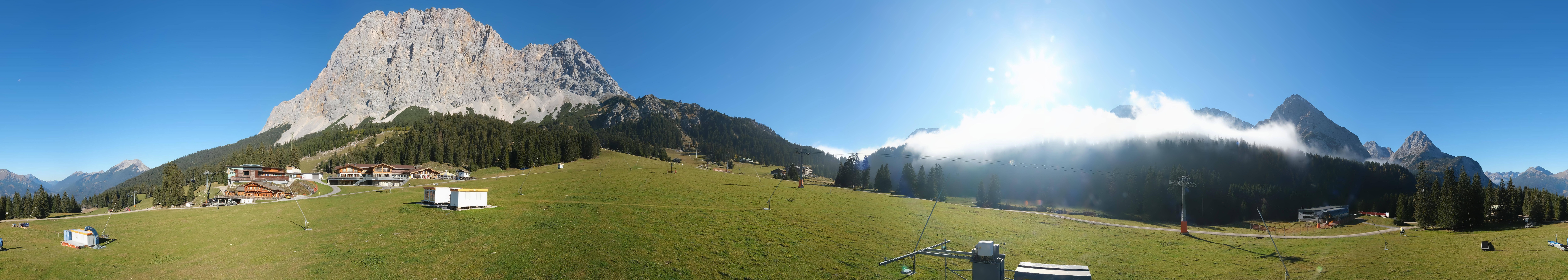 Archiv Foto Webcam Rundblick Ehrwalder Alm