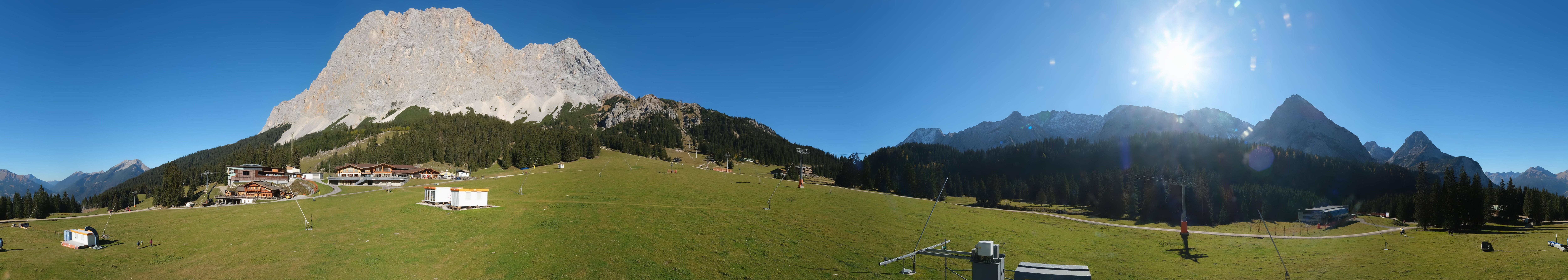 Archiv Foto Webcam Rundblick Ehrwalder Alm