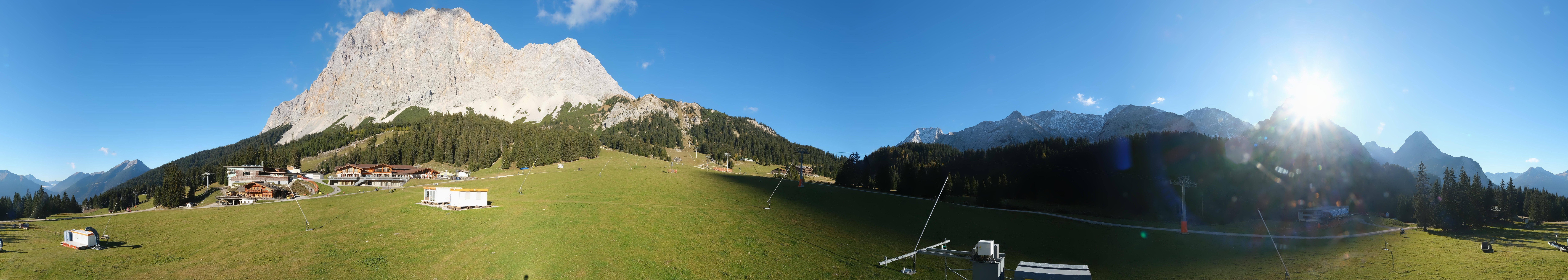 Archiv Foto Webcam Rundblick Ehrwalder Alm