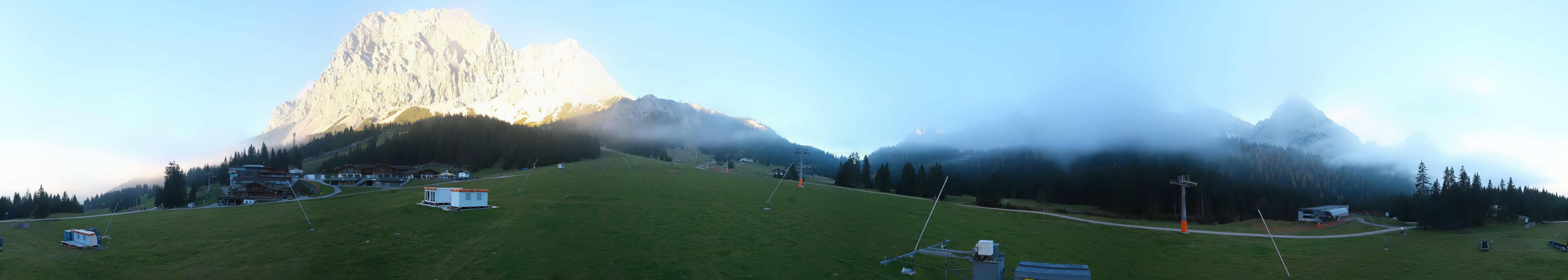 Archiv Foto Webcam Rundblick Ehrwalder Alm