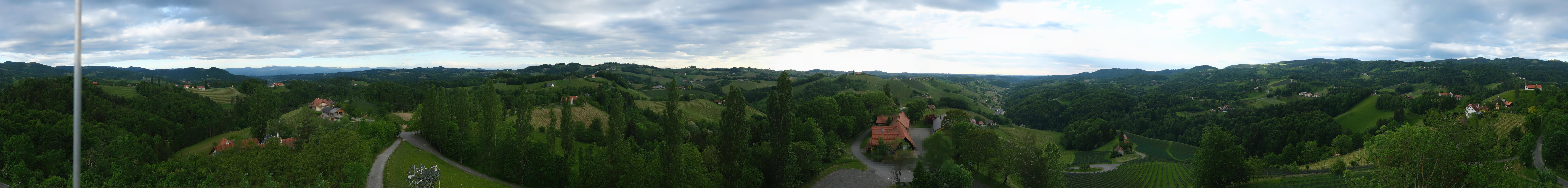 Archived image Webcam Panoramic view Leutschach