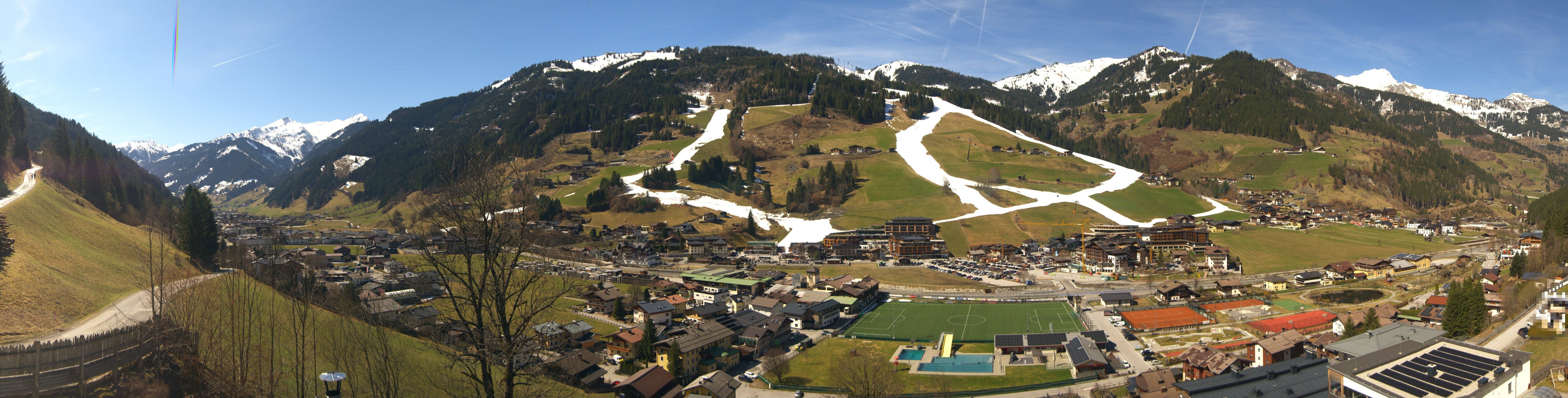 Archived image Webcam Panoramic view Grossarltal