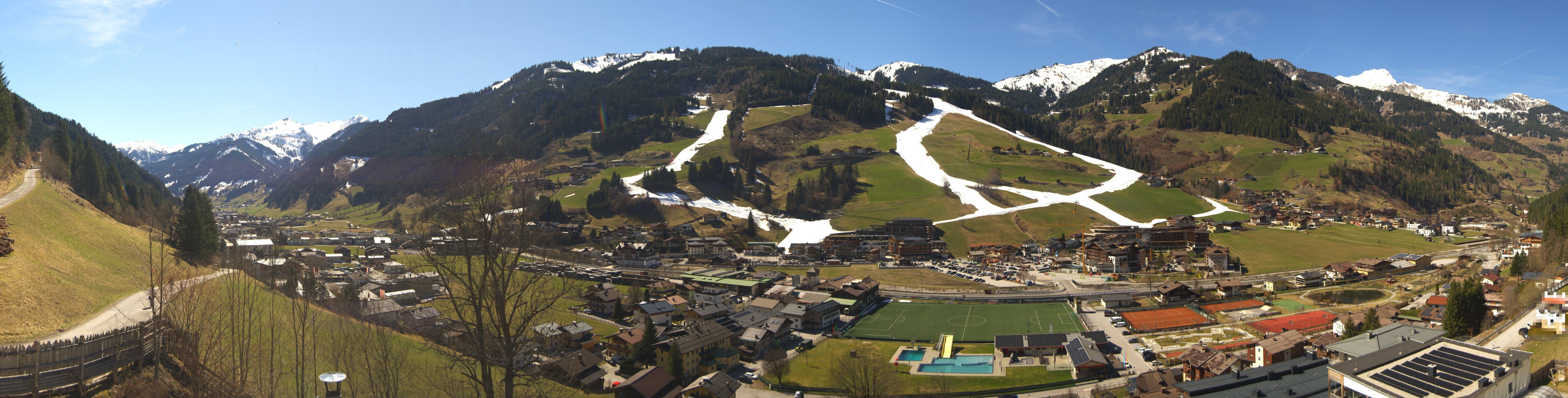 Archived image Webcam Panoramic view Grossarltal