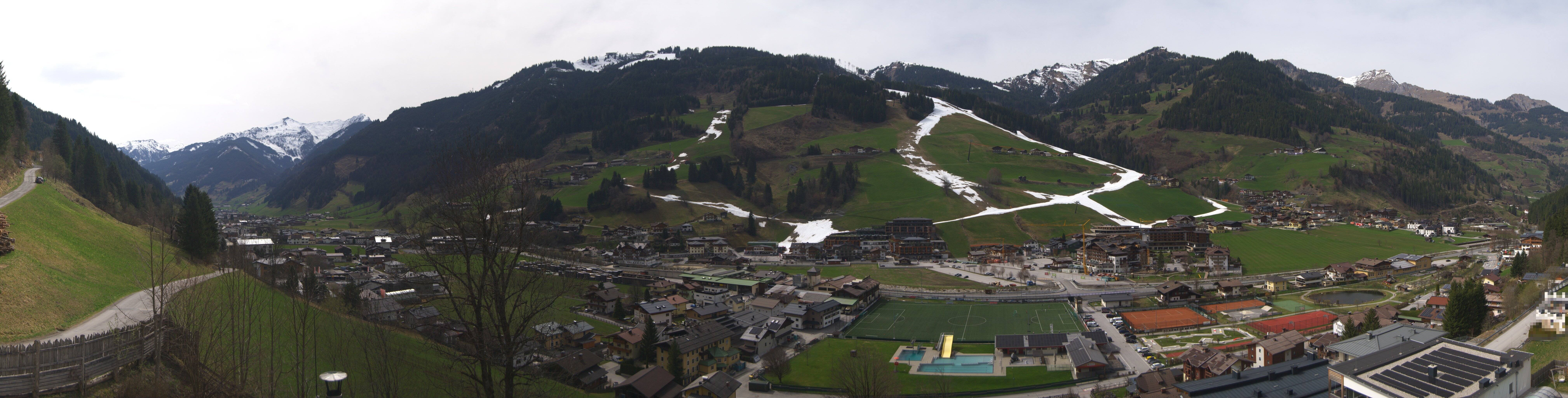 Archived image Webcam Panoramic view Grossarltal