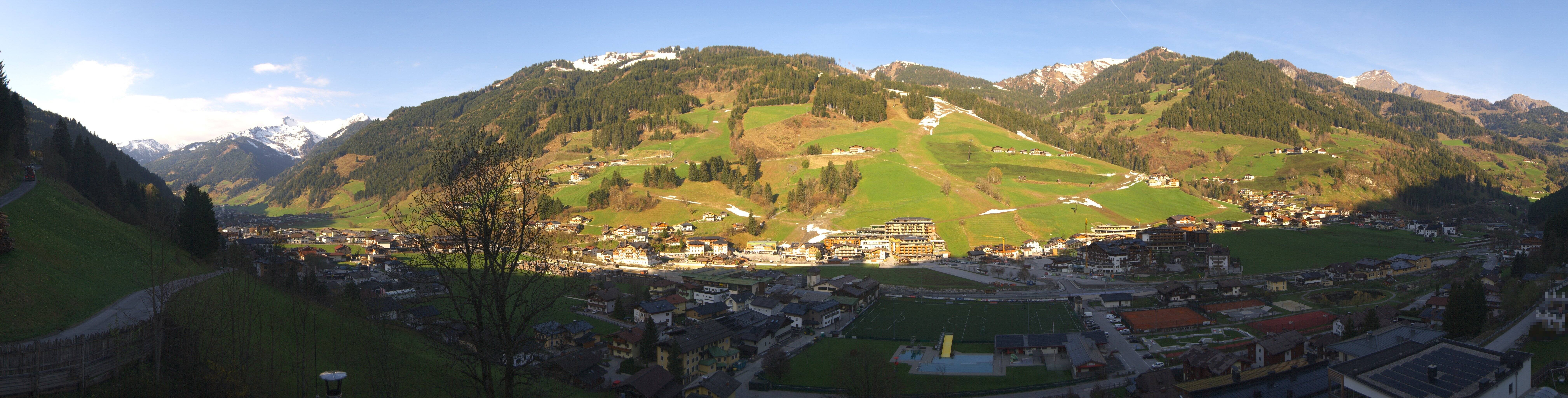Archived image Webcam Panoramic view Grossarltal