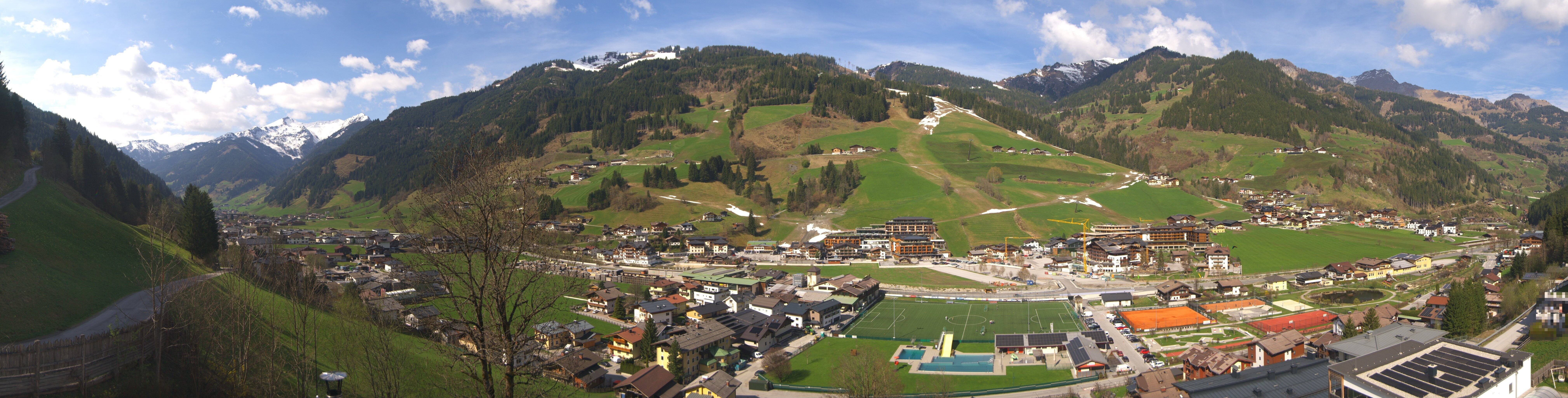 Archived image Webcam Panoramic view Grossarltal