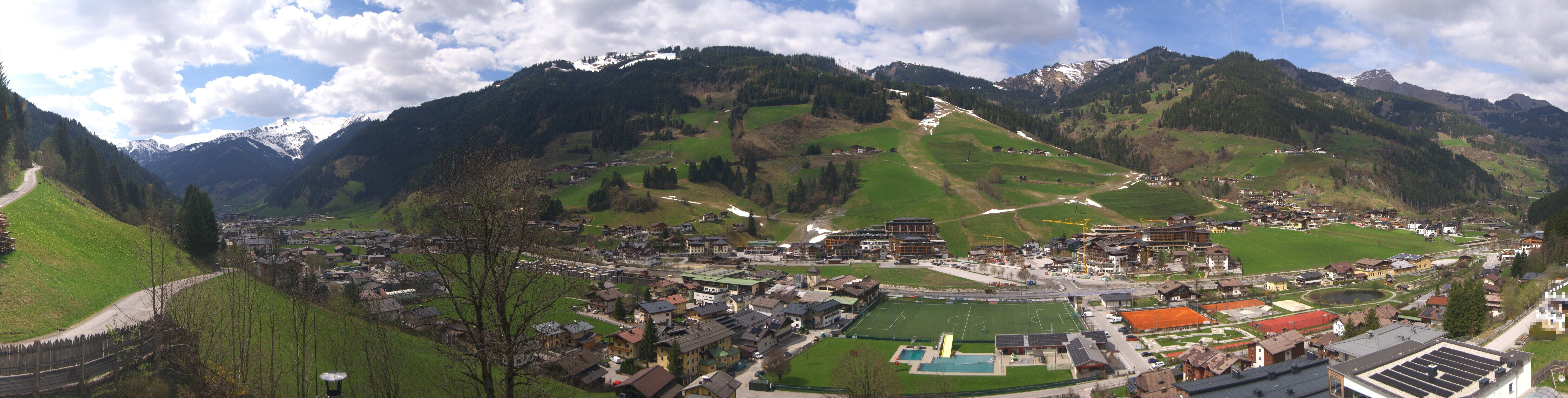 Archived image Webcam Panoramic view Grossarltal