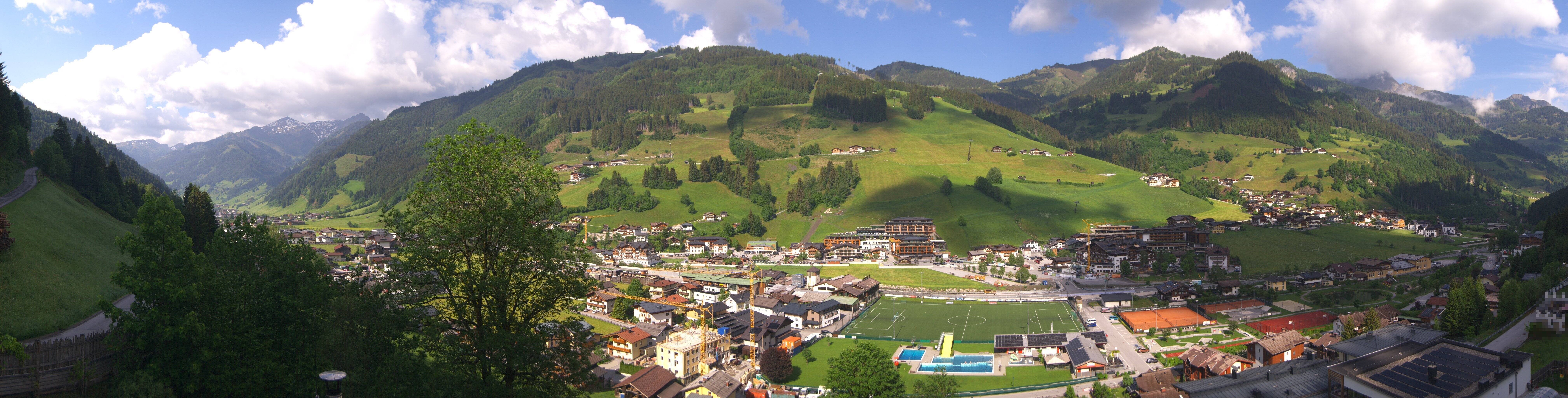 Archived image Webcam Panoramic view Grossarltal