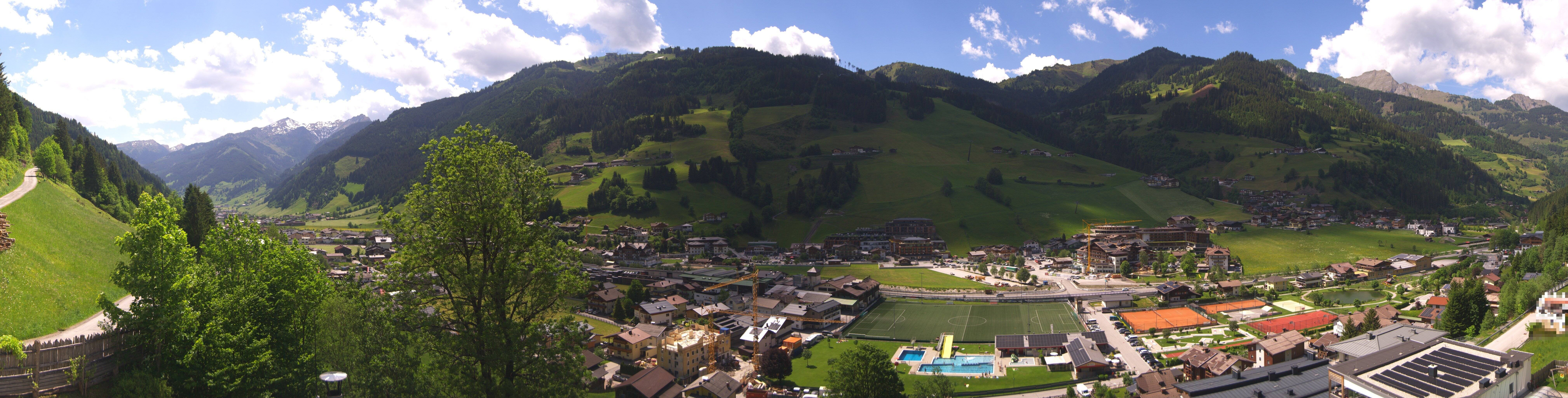 Archived image Webcam Panoramic view Grossarltal